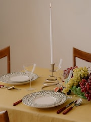 LATE AFTERNOON Green Dinner Plate - Image 5 of 7