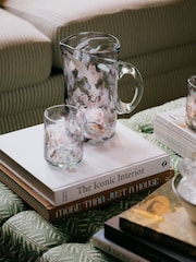 LATE AFTERNOON Morada Pink Glass Jug - Image 2 of 3