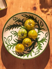 LATE AFTERNOON Green Vina Large Bowl - Image 3 of 5