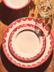 LATE AFTERNOON Pink Dinner Plate - Image 3 of 4