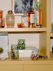 LATE AFTERNOON Blanco White Glass Tumbler - Image 3 of 5