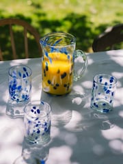 LATE AFTERNOON Azul Blue Glass Tumbler - Image 3 of 5
