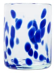 LATE AFTERNOON Azul Blue Glass Tumbler - Image 5 of 5