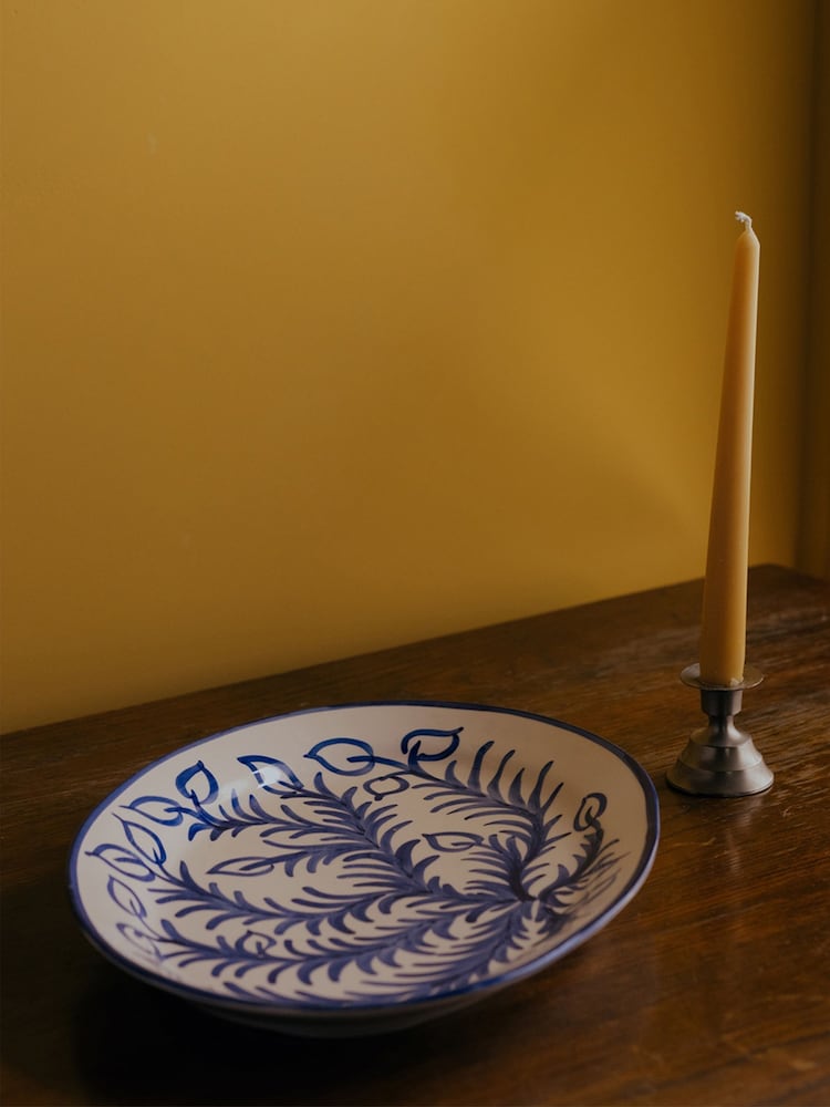 LATE AFTERNOON Blue Serving Platter - Image 1 of 5 LATE AFTERNOON Blue Serving Platter - Image 1 of 5