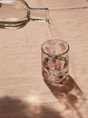 LATE AFTERNOON Morada Pink Glass Tumbler - Image 2 of 6