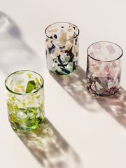 LATE AFTERNOON Morada Pink Glass Tumbler - Image 4 of 6