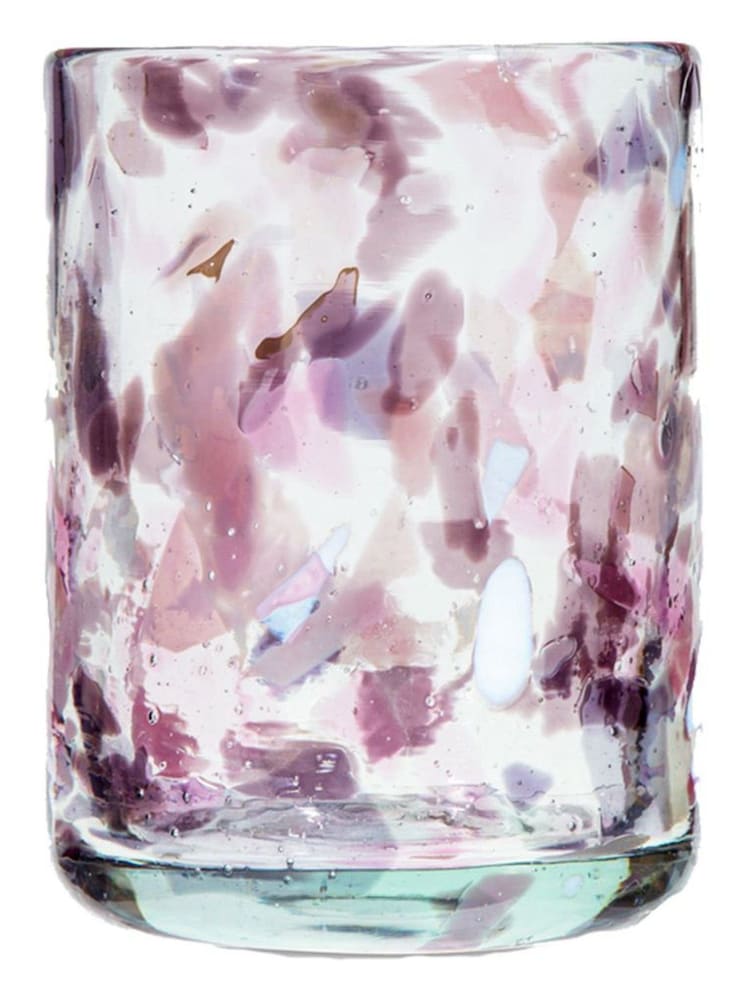 LATE AFTERNOON Morada Pink Glass Tumbler - Image 6 of 6 LATE AFTERNOON Morada Pink Glass Tumbler - Image 6 of 6