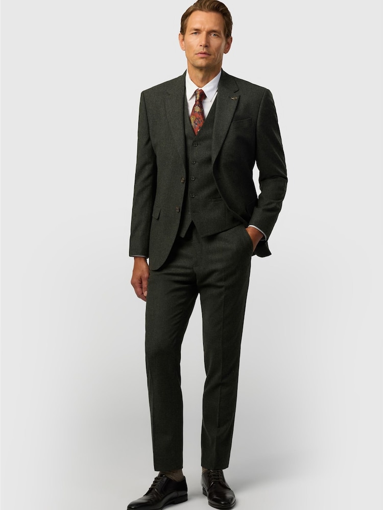 Ted Baker Tailoring Fit Texture kucēnzobaina žakete - Attēls 2 no 5