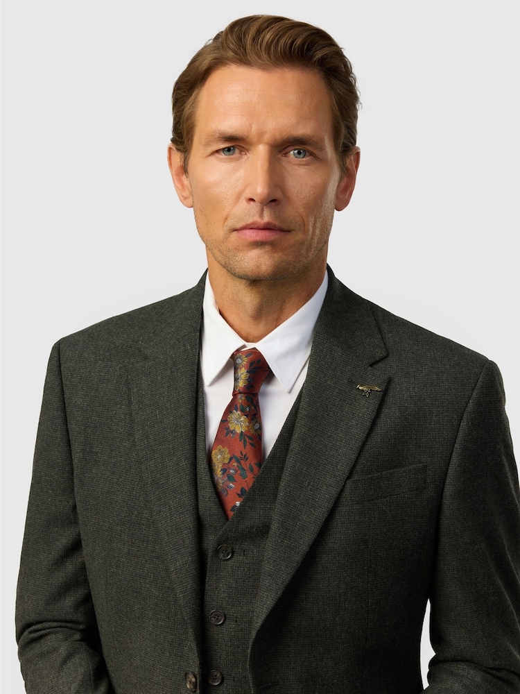 Ted Baker Tailoring Fit Texture kucēnzobaina žakete - Attēls 5 no 5
