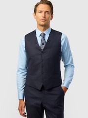 Ted Baker Tailoring Fit Stretch Flannel Waistcoat - Imaginea 1 din 2