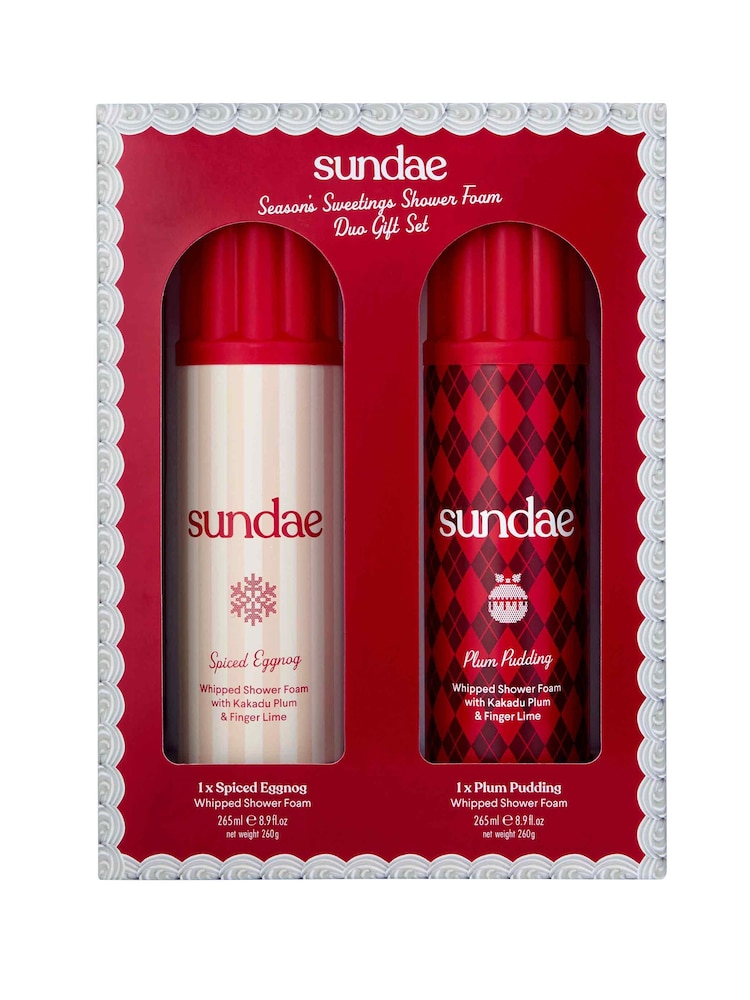 Sundae Season Sweetenings Plum Pudding/Spiced Eggnog Gift Set - Image 1 of 4 Sundae Season Sweetenings Plum Pudding/Spiced Eggnog Gift Set - Image 1 of 4