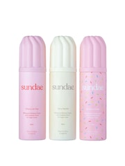 Sundae Birthday Cake Vanilla Cherry on top Mini Foam Trio Gift Set - Image 3 of 4