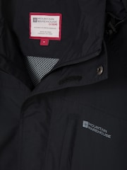 Mountain Warehouse Black Glacier Ii Extreme Mens Waterproof Long Jacket - Image 5 of 5