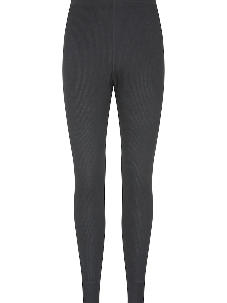 Mountain Warehouse Black Talus Mens Printed Thermal Trousers - Image 1 of 5