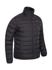 Mountain Warehouse Black Vista Mens Padded Jacket - Image 2 of 5
