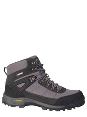 Mountain Warehouse Black and Grey Storm Mens Waterproof Isogrip Walking Boots - Image 2 of 5