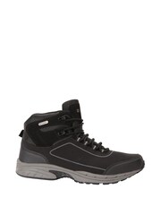 Mountain Warehouse Black and Grey Ramble Mens Waterproof Softshell Walking Boots - Image 1 of 5