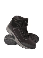 Mountain Warehouse Black and Grey Ramble Mens Waterproof Softshell Walking Boots - Image 3 of 5