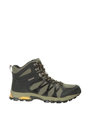 Mountain Warehouse Khaki Green Trekker Ii Waterproof Mens Softshell Walking Boots - Image 1 of 5
