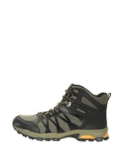 Mountain Warehouse Khaki Green Trekker Ii Waterproof Mens Softshell Walking Boots - Image 2 of 5