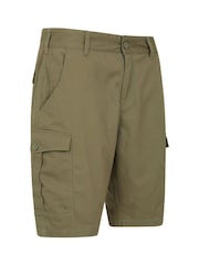 Mountain Warehouse Khaki Green Lakeside Mens Cargo Shorts - Image 2 of 5
