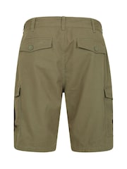 Mountain Warehouse Khaki Green Lakeside Mens Cargo Shorts - Image 4 of 5