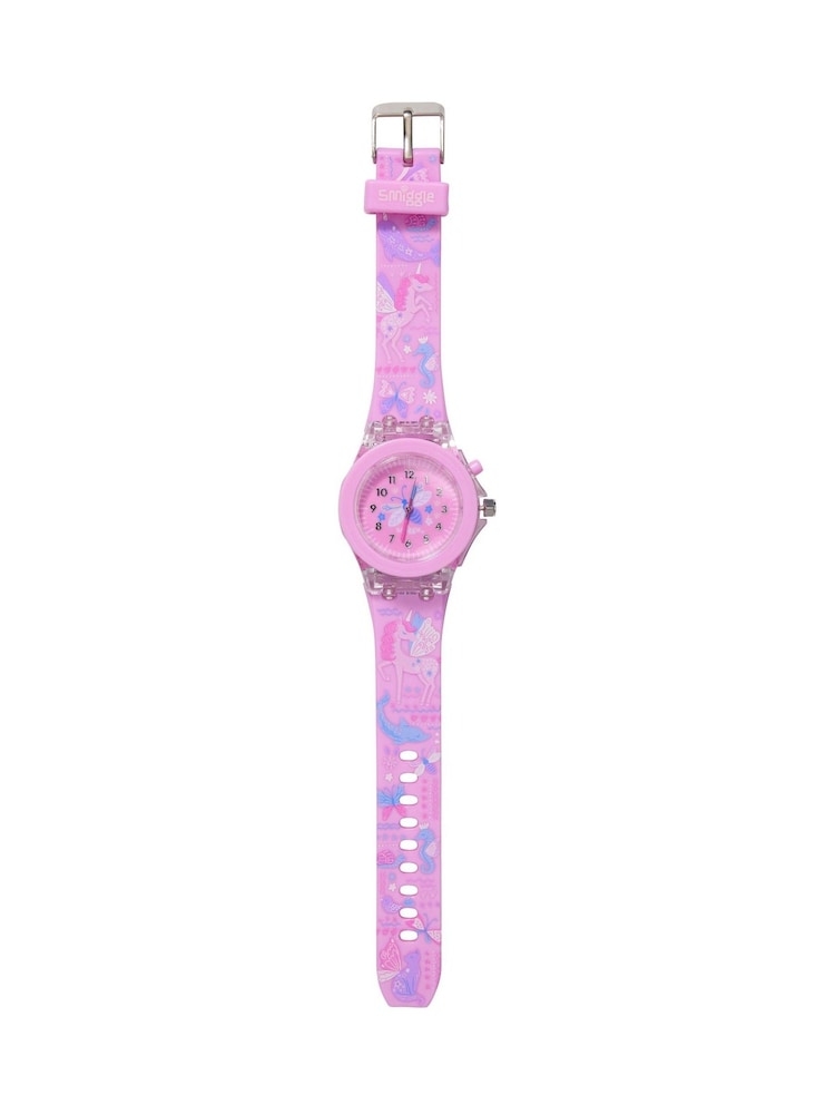 Smiggle Pink Realm Light Up Watch - Image 1 of 3