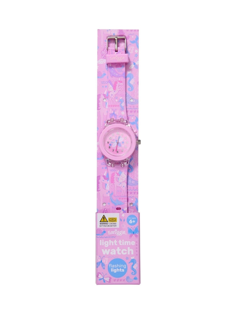 Smiggle Pink Realm Light Up Watch - Image 2 of 3