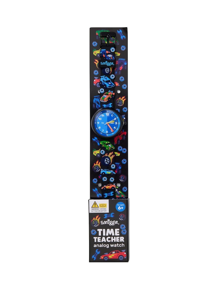 Smiggle Black Playtime Time Teacher Watch - Image 2 of 3 Smiggle Black Playtime Time Teacher Watch - Image 2 of 3