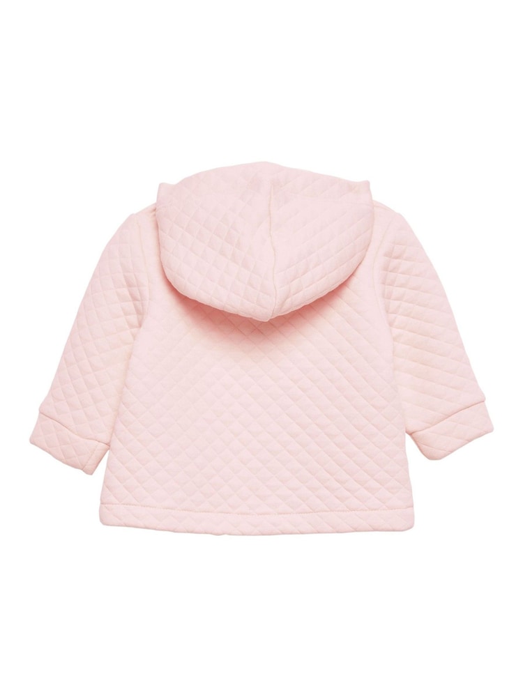 Lipsy Pink Quilted Jacket (0-6yrs) - Image 2 of 6