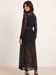 Style Cheat Black Lace Daphne Dress - Image 3 of 4