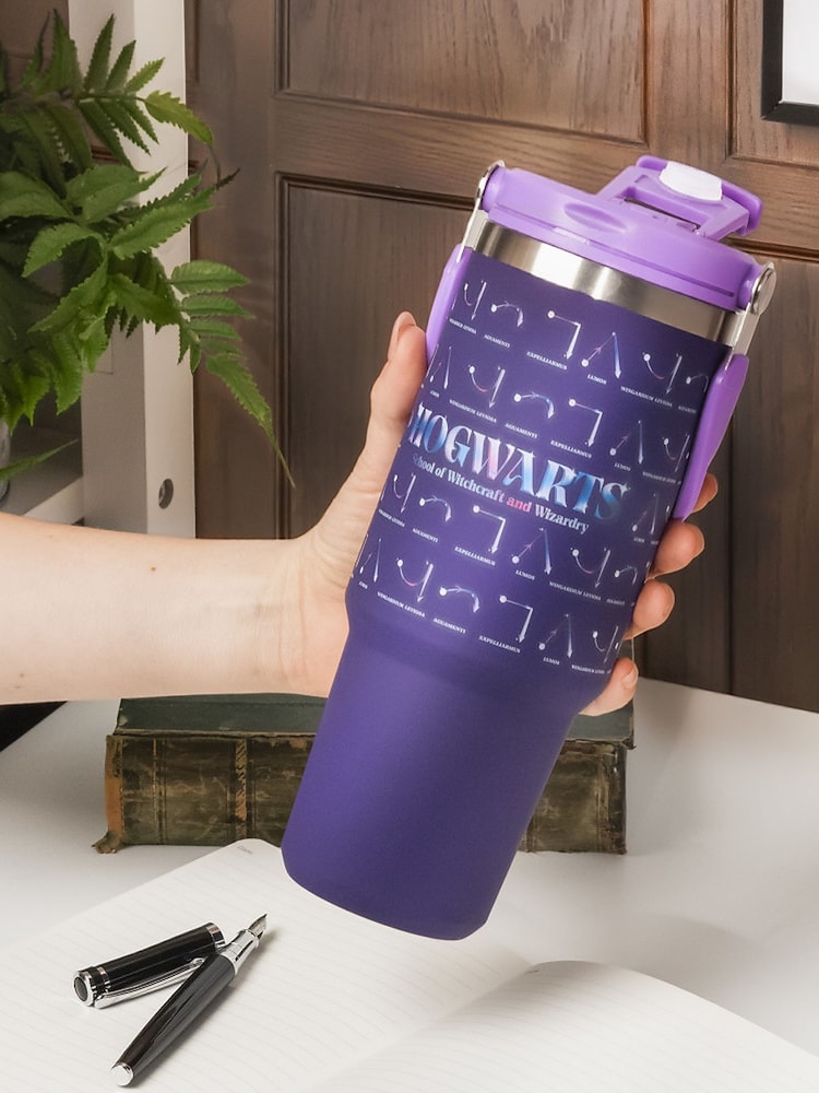 Paladone Multicolor Harry Potter Hogwarts Insulated Tumbler - Image 5 of 5 Paladone Multicolor Harry Potter Hogwarts Insulated Tumbler - Image 5 of 5