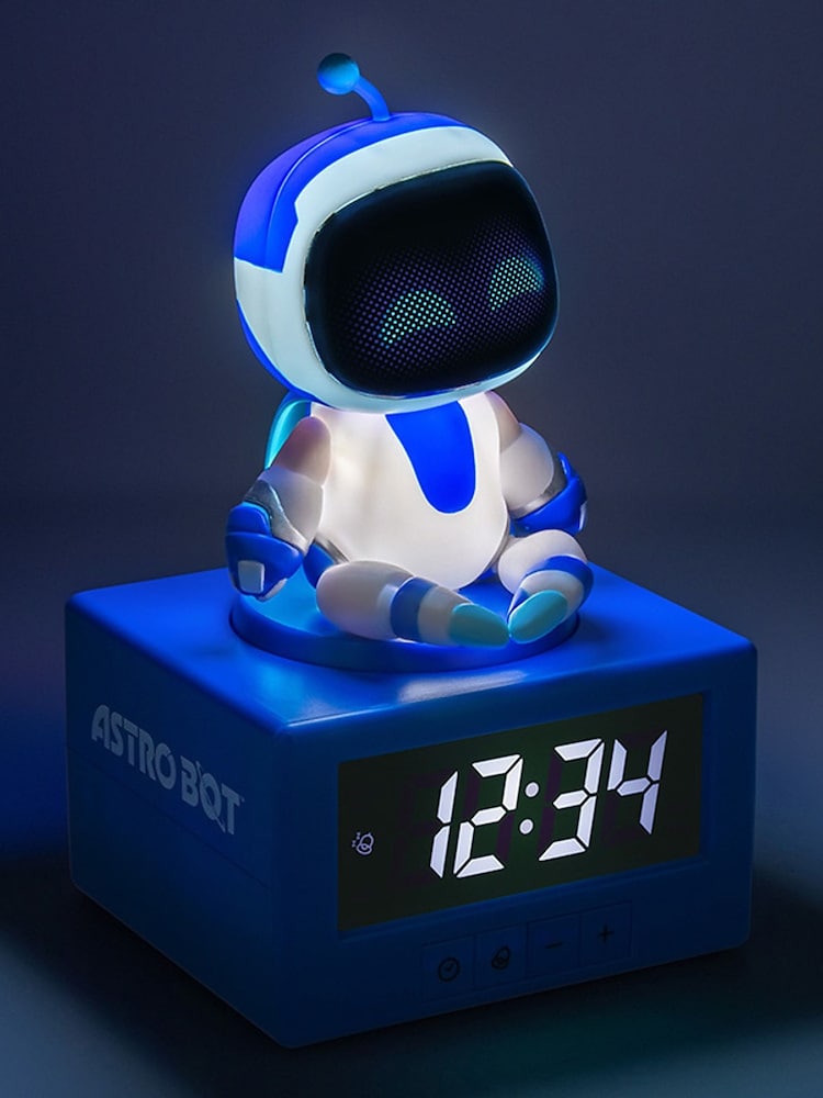 Paladone Multicolor Astro Bot Icon Alarm Clock - Image 5 of 5 Paladone Multicolor Astro Bot Icon Alarm Clock - Image 5 of 5