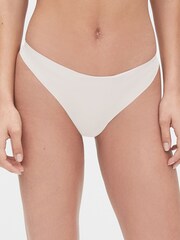 Gap White Thong No-Show Seamless Knickers - Image 1 of 3