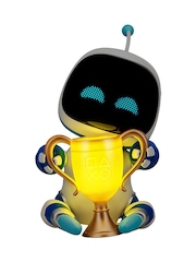 Paladone Multicolor Astrobot GloBuddies Light - Image 2 of 5