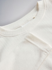 The Set 3 Pack Thermal Pointelle Jersey Long Sleeve T-Shirts White - Image 5 of 6
