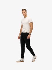 Superdry Black Essential Logo Joggers - Image 2 of 7