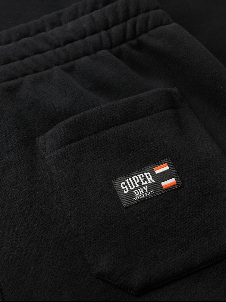 Superdry Black Essential Logo Joggers - Image 7 of 7