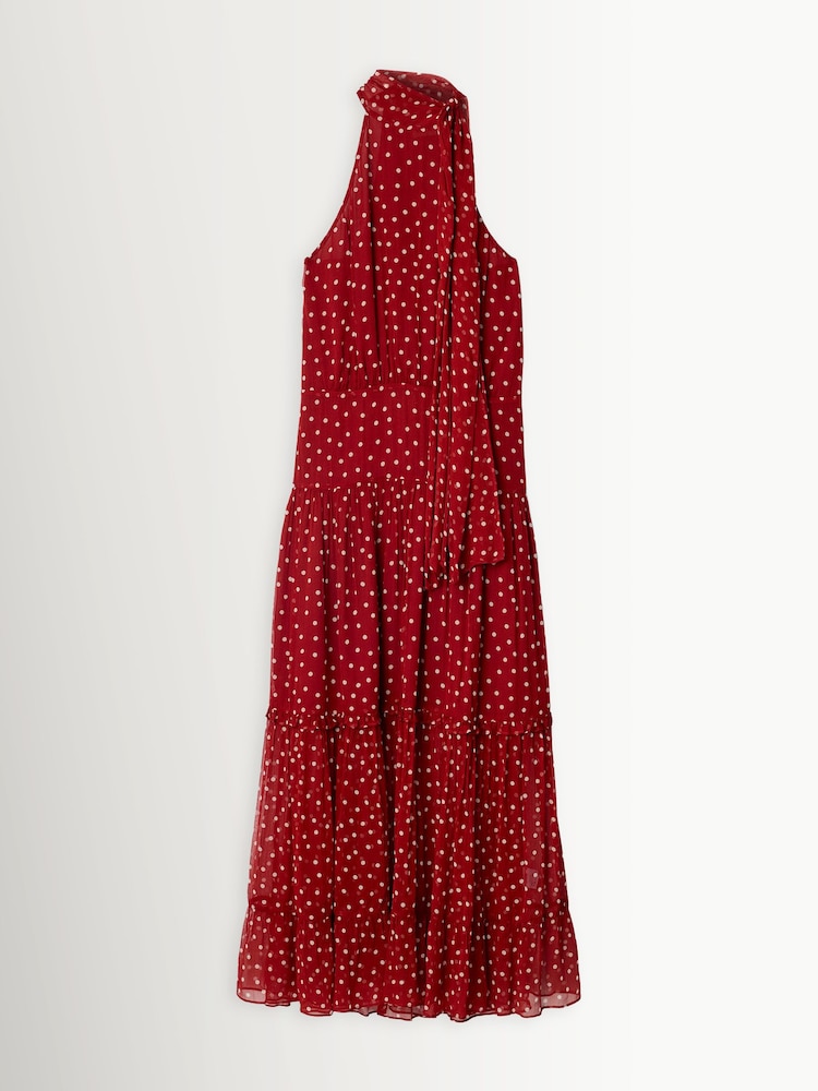 Rixo Red Abi Layla Dress - Image 1 of 1