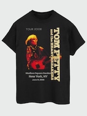 Brands In Black Tom Petty Tour Music T-Shirt - Image 2 of 4