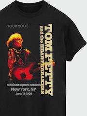 Brands In Black Tom Petty Tour Music T-Shirt - Image 3 of 4