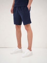 CAPO Blue Towelling Shorts - Image 2 of 2