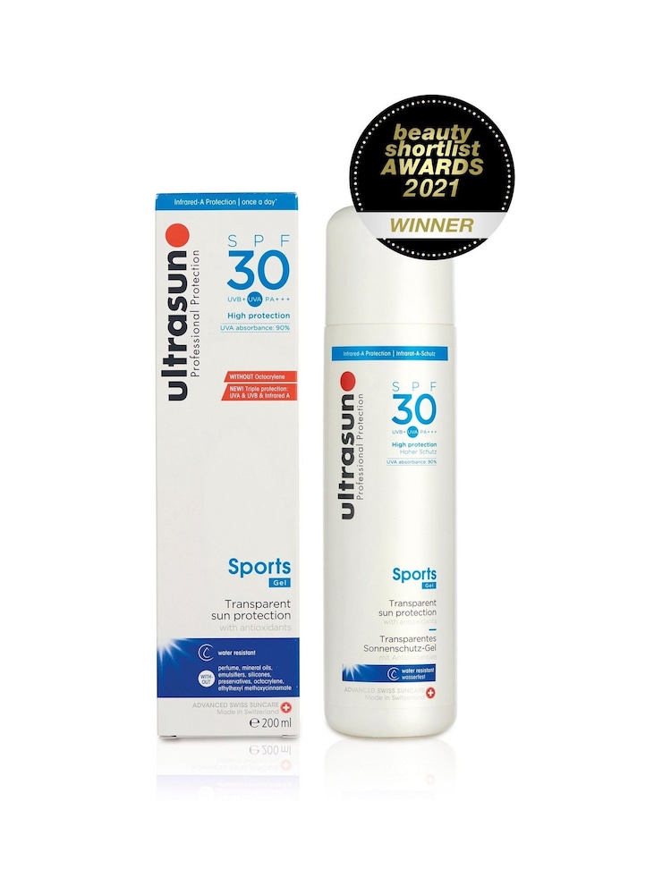 Ultrasun 30 SPF Sports Gel 200ml - Image 1 of 1