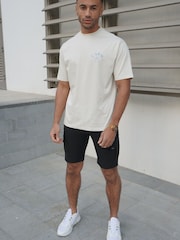 Cream - Tricou CAPO Beach Club - Imaginea 4 din 6