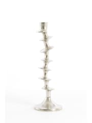 Lumière & Bougeoir Living12x37 cm Zureya Raw Nickel Bougie - Image 2 de 3