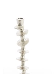 Lumière & Bougeoir Living12x37 cm Zureya Raw Nickel Bougie - Image 3 de 3