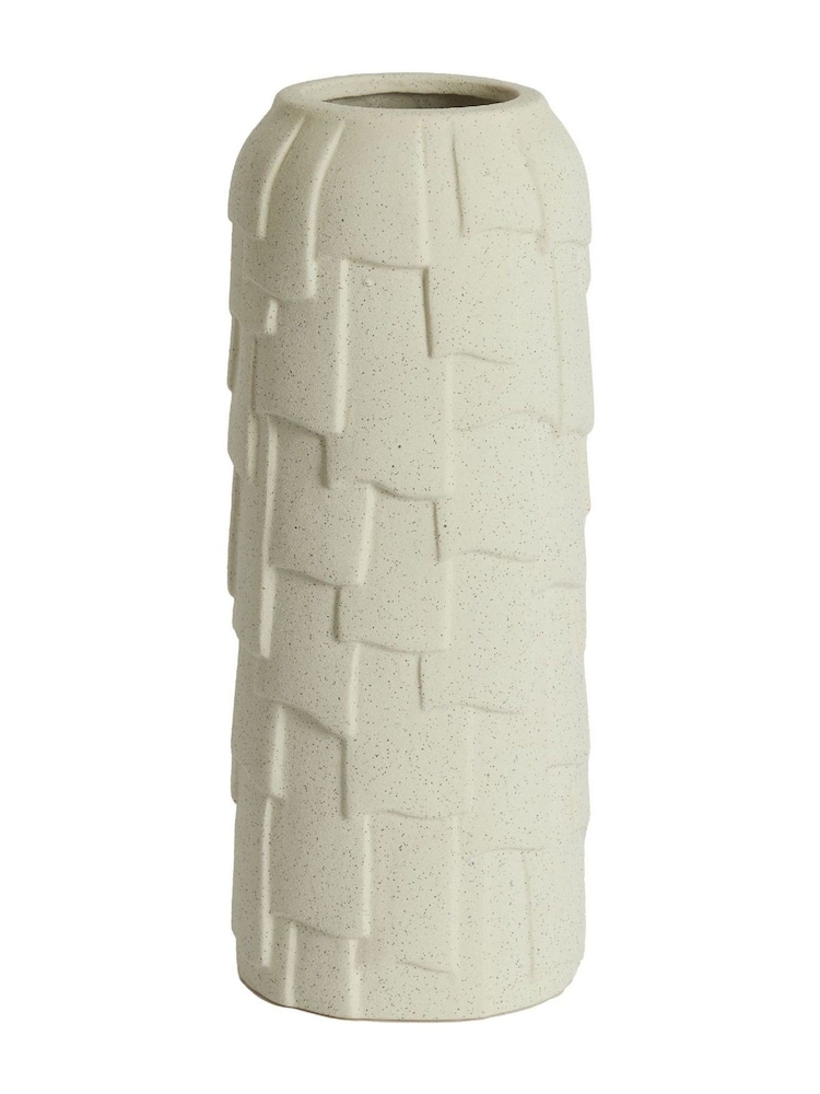 Light & Living Matt Cream Ø14x34,5 cm Leima Ceramics Vase Deco - Image 1 of 3 Light & Living Matt Cream Ø14x34,5 cm Leima Ceramics Vase Deco - Image 1 of 3
