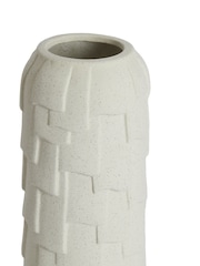 Light & Living Matt Cream Ø14x34,5 cm Leima Ceramics Vase Deco - Image 2 of 3