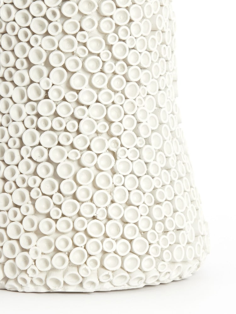 Light & Living Cream Ø20x26 cm Olvera Vase Deco - Image 2 of 2 Light & Living Cream Ø20x26 cm Olvera Vase Deco - Image 2 of 2