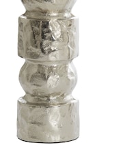 Light & Living Ø9x41 cm Akta Raw Nickel Candle Holder - Image 3 of 3